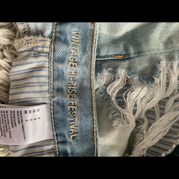 American Eagle vintage hi-rise festival shorts - Picture 3 of 4